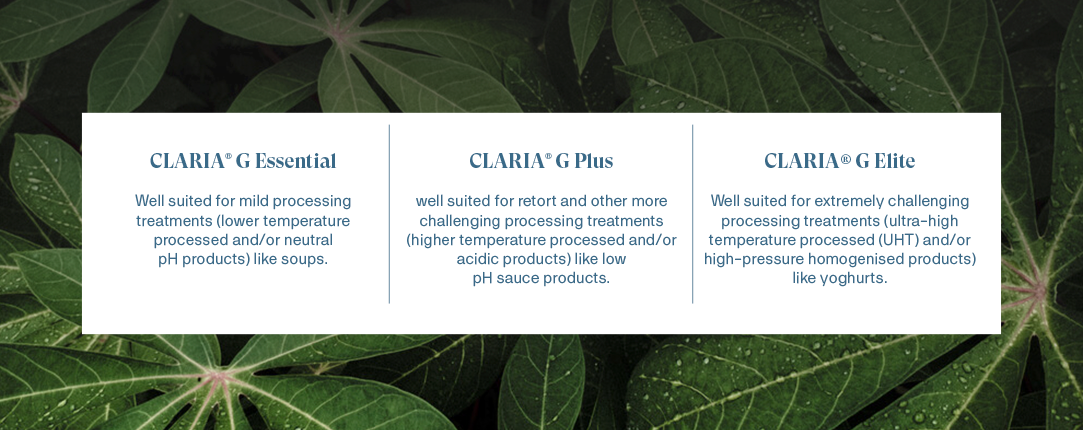 CLARIA® Functional Clean-Label Starch | Tate & Lyle
